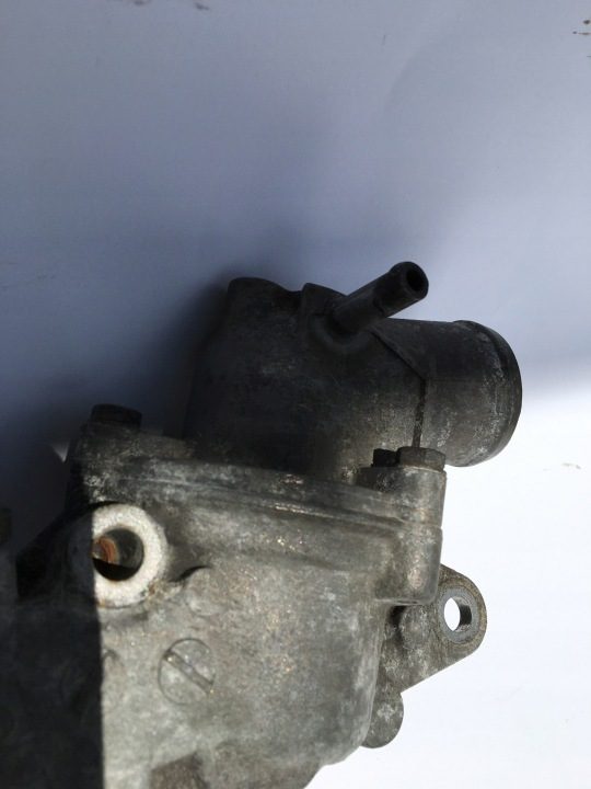 КОРПУС ТЕРМОСТАТА MERCEDES W124 M111 E200 E220 200E 220E 1112030373, фото 4