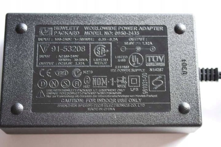 БЛОК ПИТАНИЯ HP 0950-2435 10.6V 1.32A для drukarki 320 310 350, фото 4