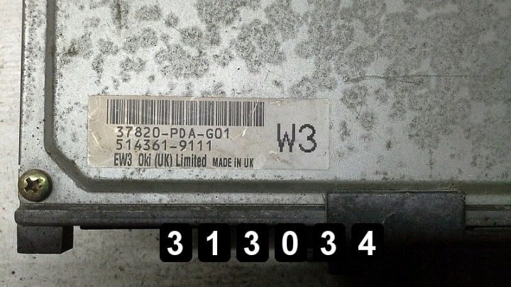 1999 Honda Accord ЭБУ 37820PDAG01 5143619111, фото 2