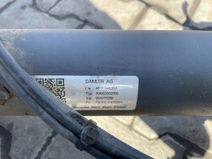 MERCEDES W906 SPRINTER МОСТ ЗАДНИЙ ДИФФЕРЕНЦИАЛ 48:11 A9063502100, фото 9