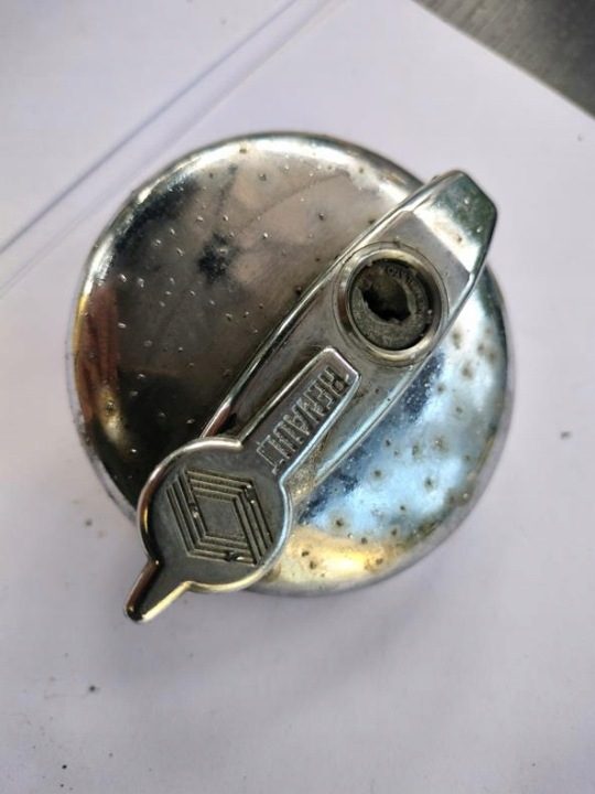 КРЫШКА БЕНЗОБАКА ХРОМ OLDTIMER ВИНТАЖНЫЙ RENAULT, фото 4
