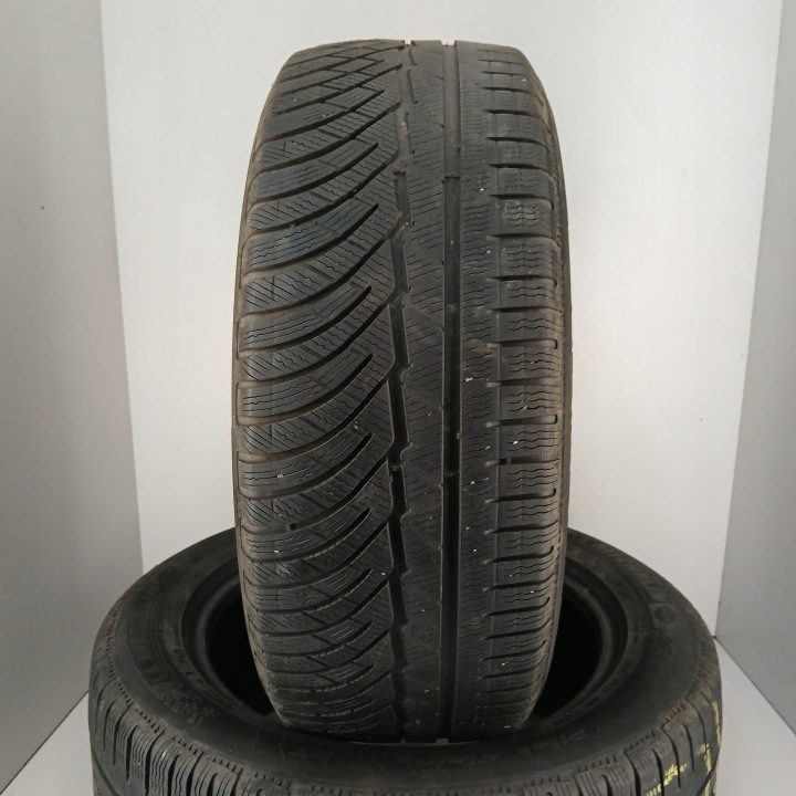 2× Шина зимняя Michelin Pilot Alpin 5 235/55R17 103 H сцепление на снегу (3PMSF), защита диска, усилитель (XL), фото 2