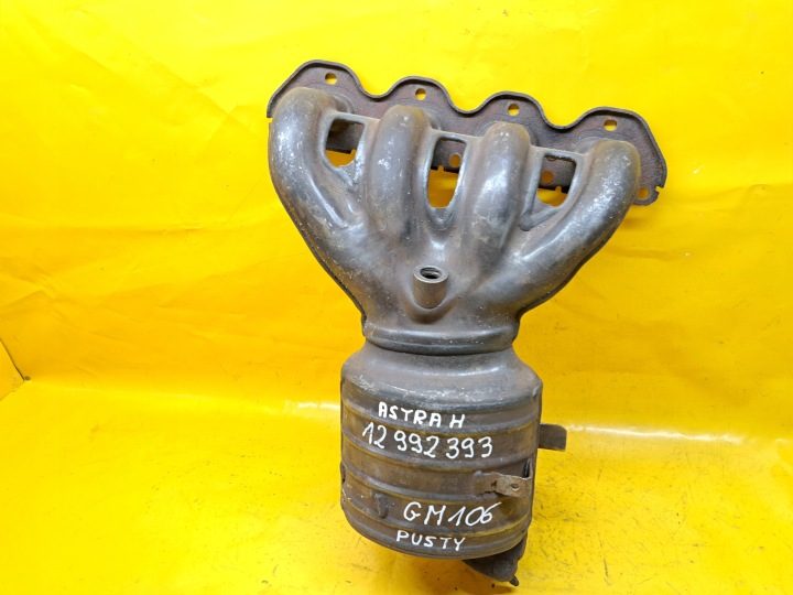 ВЫПУСКНОЙ КОЛЛЕКТОР КАТАЛИЗАТОР ПУСТОЙ OPEL ASTRA H III 1,8 12992393 GM 106 ., фото 8