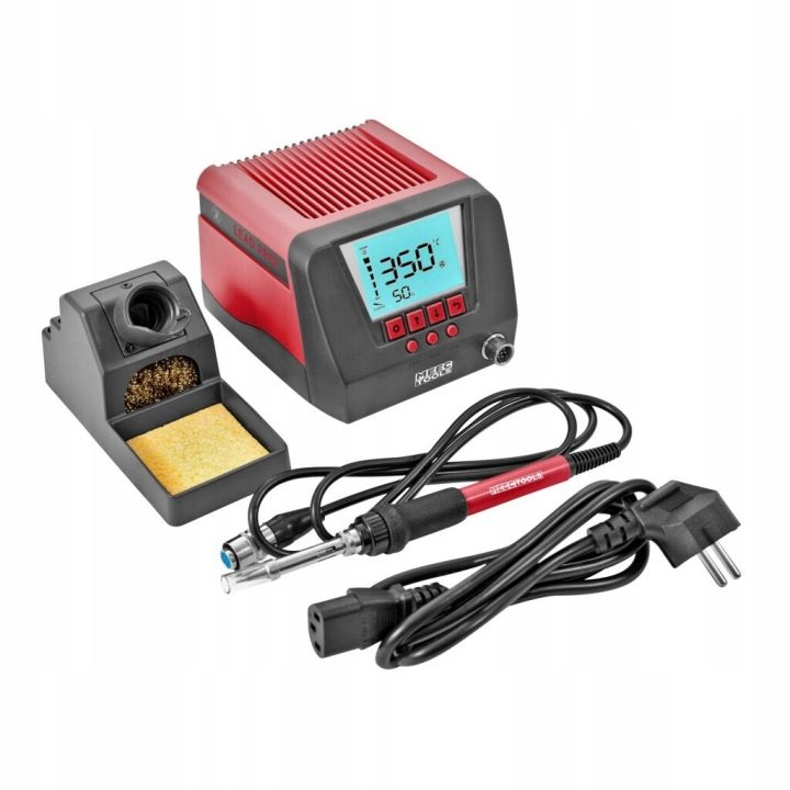 Станция паяльная 90W 180–480°C 230V Meec Tools, фото 1