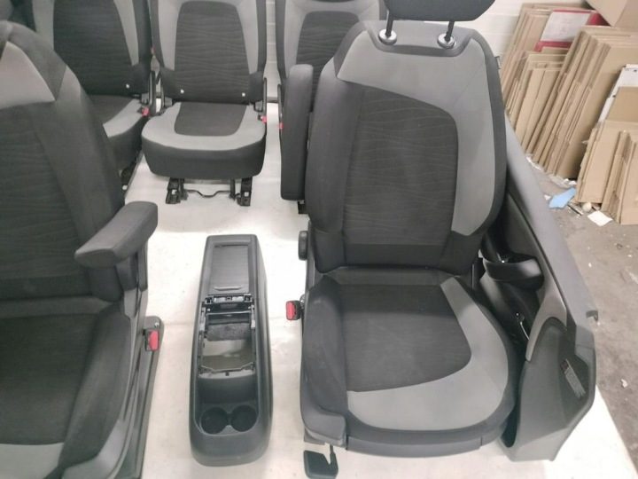 СИДЕНЬЕ ДИВАН КОМПЛЕКТ ОБШИВКИ CITROEN C4 PICASSO II 1.6 14 г. ОРИГИНАЛ. EU, фото 3