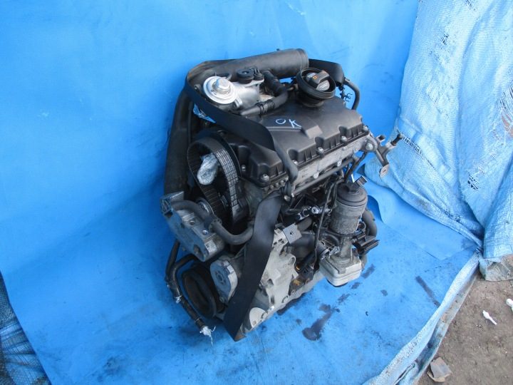 ДВИГАТЕЛЬ BXE VW SKODA SEAT AUDI 1.9TDI, фото 2