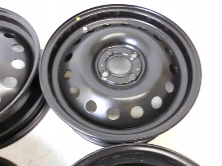 4× Штампованный диск Nissan OE 5.5" x 15" 4x100 ET 45, фото 4