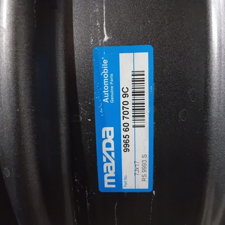 4× Штампованный диск Mazda OE 7.0" x 17" 5x114.3 ET 50, фото 6