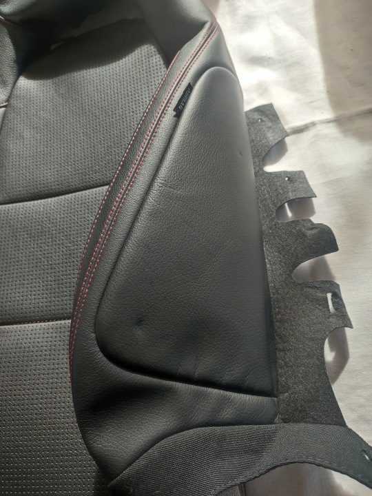 Обшивка сиденья спинка левая передняя W117 W176 A-класс CLA Mercedes, фото 4