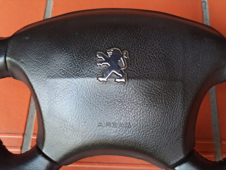РУЛЬ Кожаный AIRBAG 9656242677 PEUGEOT 407 Кожа Оригинальная Идеальная, фото 15