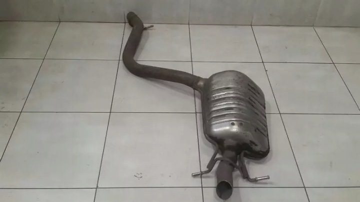 Mercedes E Класс W212 Выхлоп Silencer A2124907335 Muffler, фото 3