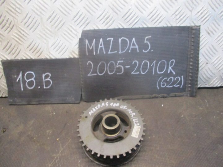 ШКИВ КОЛЕНВАЛА MAZDA 5 1.8 бензин 05-10r, фото 1