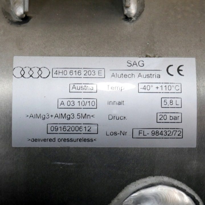 РЕСИВЕР SPRĘŻONEGO ПОДВЕСКИ AUDI A8 D4 4H0616203D, фото 2