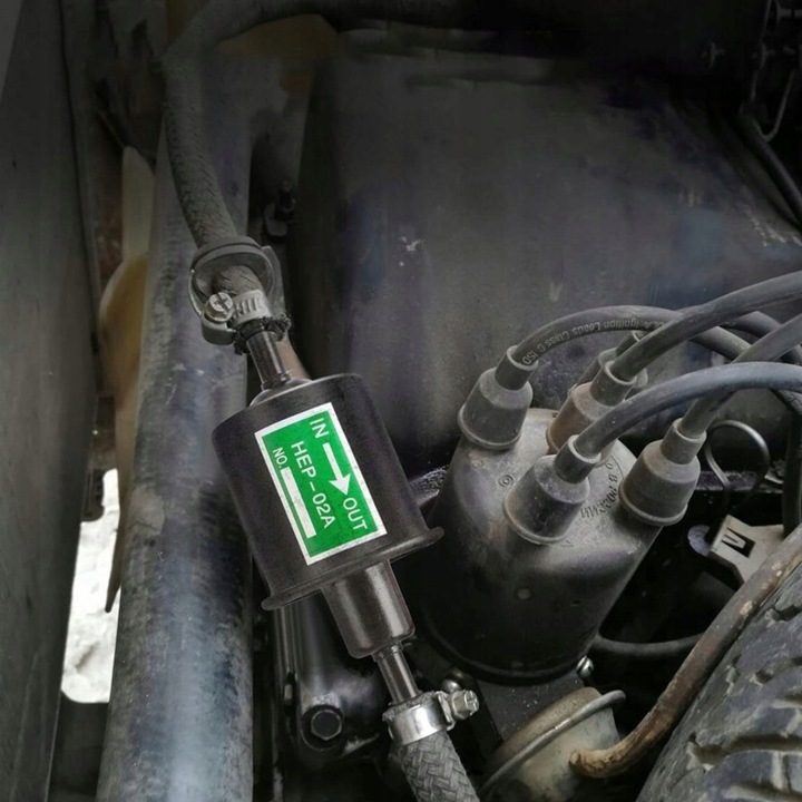 ЭЛЕКТРИЧЕСКИЙ PRZPŁYWOWA НАСОС ДЛЯ ТОПЛИВА HEP-02A 12V 3-6 PSI ЧЕРНЫЙ, фото 3