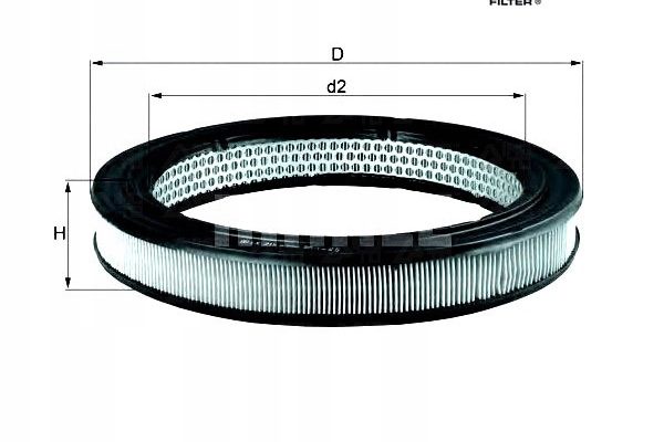 Knecht LX 210 Воздушный фильтр, фото 13