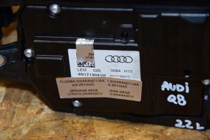 РУЧКА ПАНЕЛЬ КУЛИСА КПП ПЕРЕКЛЮЧЕНИЯ ПЕРЕДАЧ AUDI Q8 S-LINE 22 г. 4N1713041H, фото 6