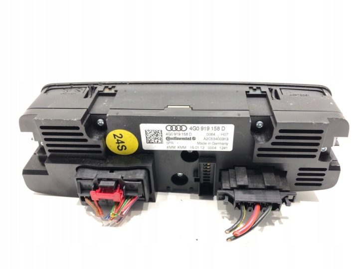 ПАНЕЛЬ УПРАВЛЕНИЯ ОБДУВА КОНДИЦИОНЕРА ЗАДНЯЯ AUDI A7 4G 4G0919158D Хэтчбек, фото 3