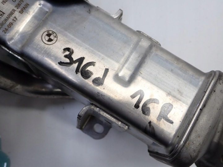 Клапан EGR радиатор EGR 7822347 BMW 3 F30 F20 F10 2.0D B47 рестайлинг 16 г., фото 7