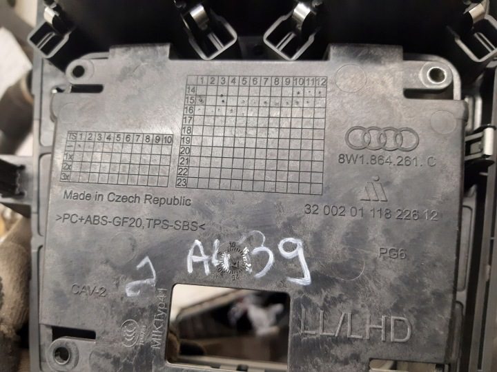 Центральный тоннель Audi OE 8W1864261C, фото 6