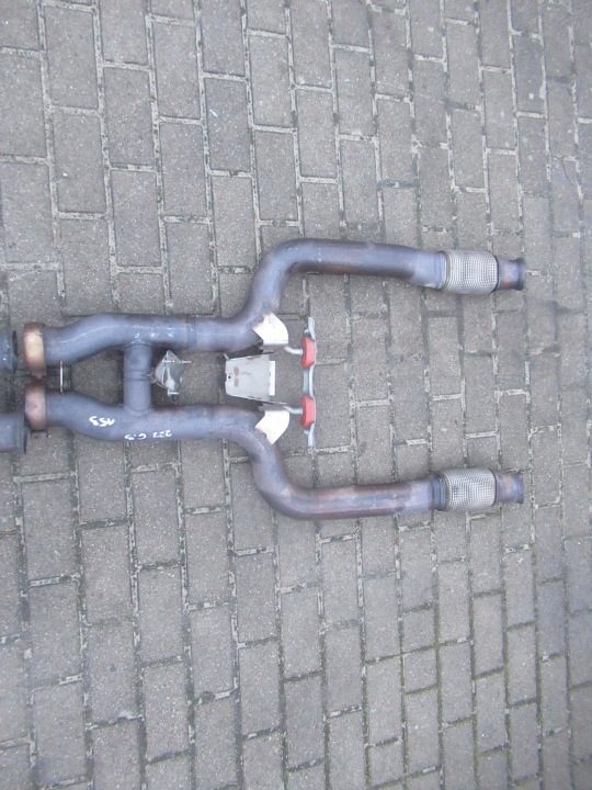 MERCEDES S-КЛАСС W222 6.3 S63 ВЫХЛОП В СБОРЕ A2224904102 A2224904202, фото 4