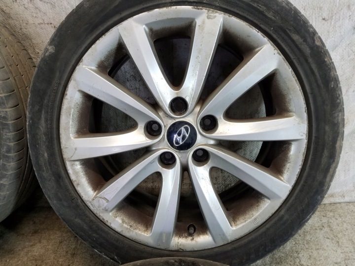 4× Литой диск Hyundai OE 52910-3Z200 7.5" x 17" 5x114.3, фото 8