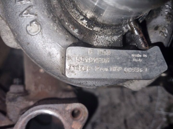Турбокомпрессор Fiat Stilo Alfa Romeo 156 1.9 JTD 55191596, фото 11