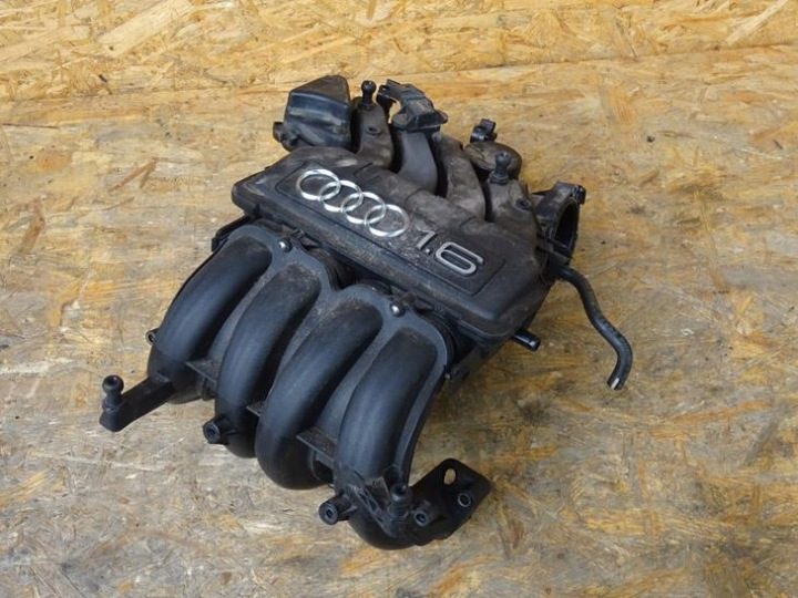 AUDI A3 8P GOLF V VI LEON 1.6 8V MPI BSE ВПУСКНОЙ КОЛЛЕКТОР 06A133185NJ, фото 1