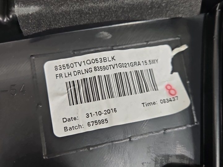 ОБШИВКА ДВЕРИ ПЕРЕДНЯЯ ЛЕВАЯ ОБШИВКА ВОДИТЕЛЯ HONDA CIVIC IX 83550TV1BE01055, фото 11