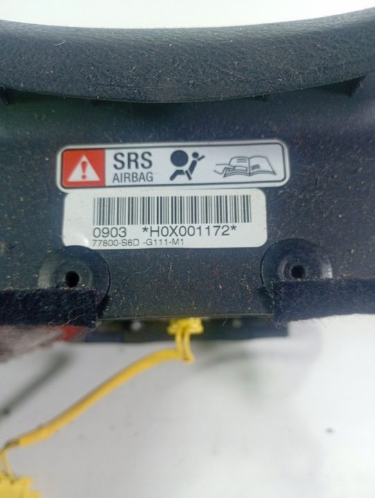 Honda Civic 7 VII 01-06 ПОДУШКА БЕЗОПАСНОСТИ AIRBAG РУЛЯ OE H0X001172, фото 5