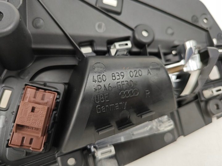 AUDI A6 C7 РУЧКА ВНУТРЕННЯЯ ДВЕРИ ПРАВАЯ ЗАДНЯЯ 4G0839020A, фото 5