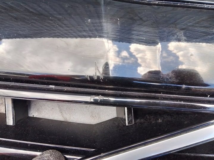 РЕШЕТКА РАДИАТОРА - VOLVO XC60 I РЕСТАЙЛИНГ R-DESIGN РАДАР 31425885 14-17, фото 3