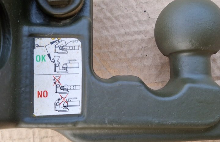 ГАЗ 69 67 51 63 УАЗ 469 452 Willys Jeep крюк вилочный Kulowy на 2 болта, фото 3