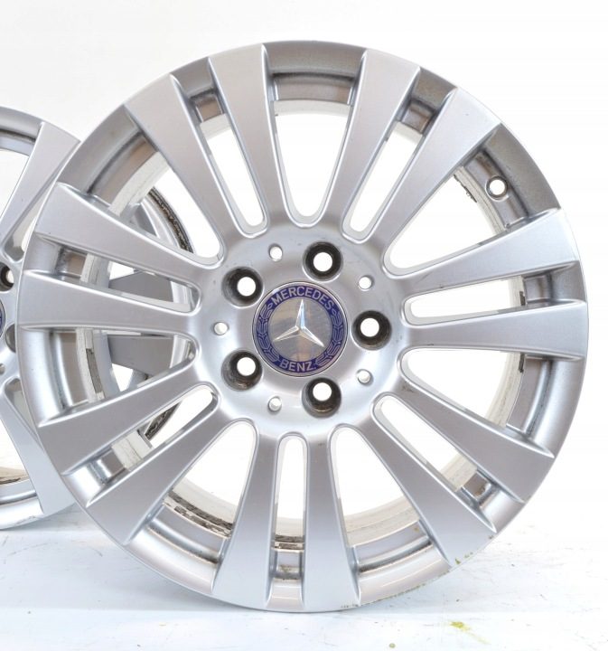 4× ДИСКИ 16 Mercedes W176 W177 W246 W247 W203 W204 W205 5x112 7J ET43 ОРИГИНАЛ #218, фото 2