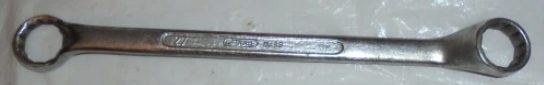 Ключ накидной двусторонний 27x30mm odgięty 5° GEDORE, фото 1