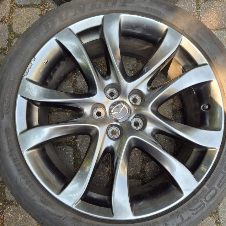 Лето колеса оригинал Mazda 3 6 CX-30 CX-3 MX-30 225/45 R19, фото 4