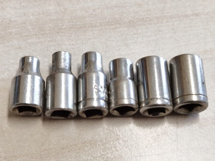Набор головок 1/4" 6-kątnych 4-10mm, фото 2
