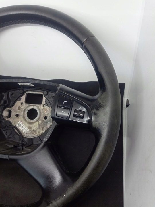 РУЛЬ КОЖА КОЖАНАЯ МУЛЬТИФУНКЦИОНАЛЬНАЯ SKODA SUPERB II 3T0419091K, фото 4