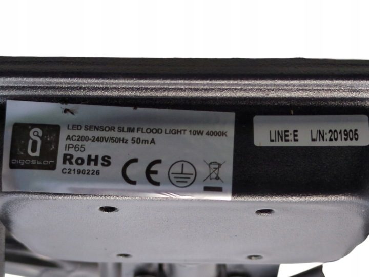 Прожектор Противотуманная фара LED 10W IP65 с датчик движения, фото 5