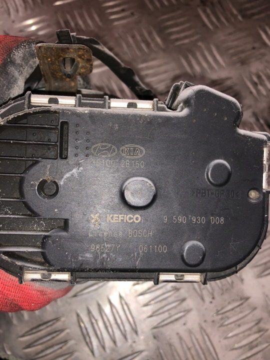 Дроссельная заслонка Hyundai I30 II 1.4 16V, фото 2