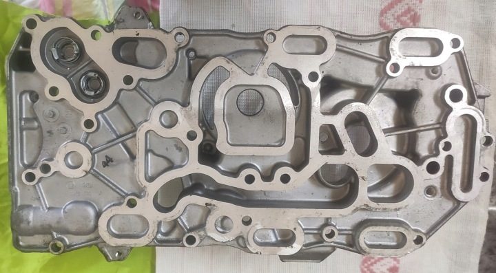 Кронштейн масляного фильтра AUDI A8 4.2 TDI 057115401AK, фото 3