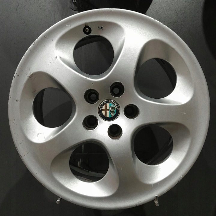 4× Литой диск Alfa Romeo OE 147 6.5" x 16" 5x98 ET 41,5, фото 5