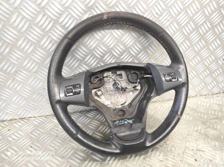 РУЛЬ КОЖАНЫЙ МУЛЬТИФУНКЦИОНАЛЬНЫЙ КНОПКА РУЛЯ OPEL CORSA D РЕСТАЙЛИНГ, фото 2
