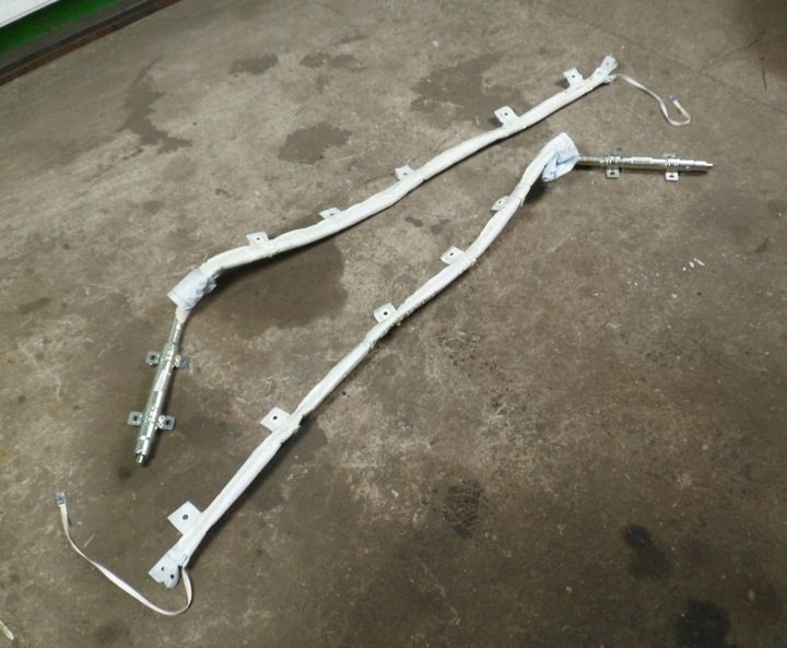 Шторка боковая подушка безопасности левая Fiat Stilo 3D 2001- 2007 г. 46769325, фото 2
