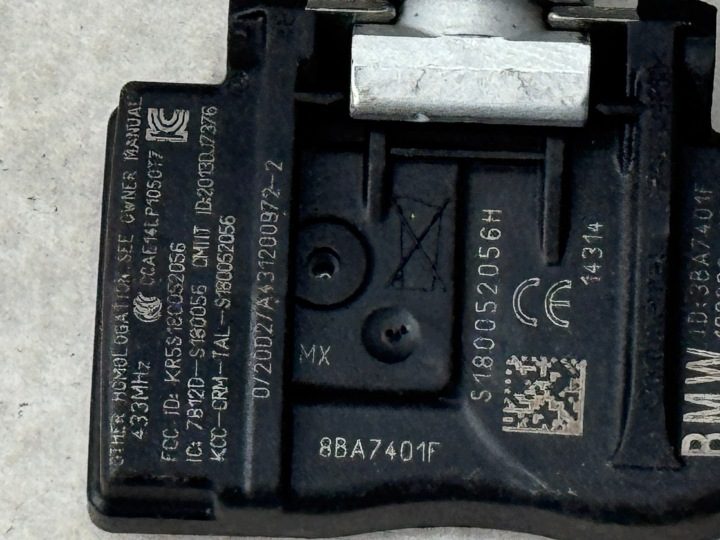 Tpms BMW X5 F15 X6 F16 1 F20 F21 F22 F23 3 4 F30 F31 F32 F33 X2 F39 6855539, фото 4