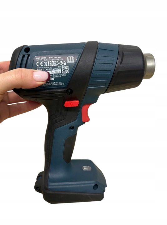 Аккумуляторный термофен GHG 18V-50 0*AH Bosch, фото 2