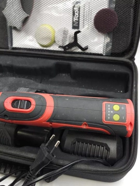 Полировальная машинка аккумуляторная NTools NANO 12V | 80W | 2500-6000 ОБ/МИН, фото 6
