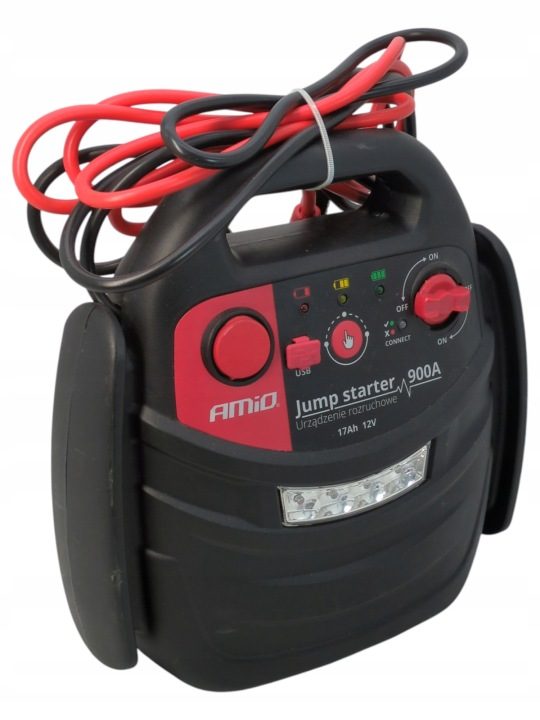 Устройство пусковое Jump стартер Booster 4w1 12V AMIO-02523, фото 1