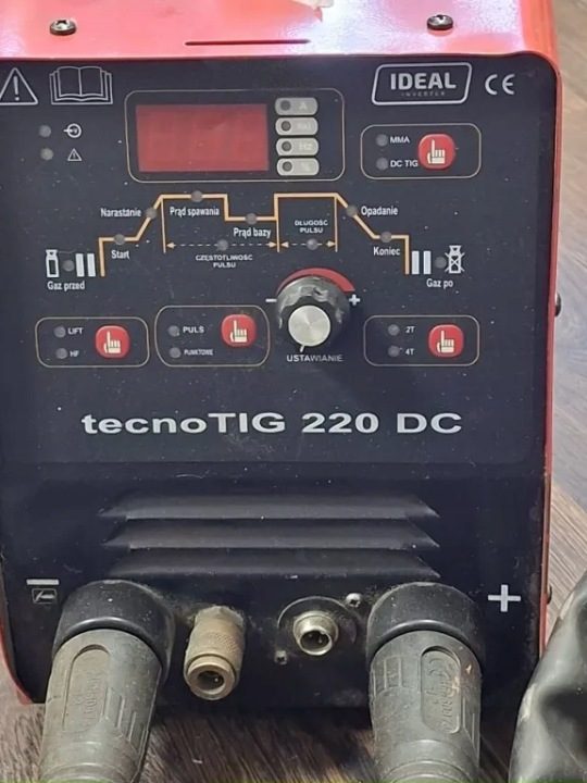 Сварочный аппарат ИДЕАЛЬНЫЙ Tecnotig 220 IGBT AC/DC Pulse MMA MPX TIG HF комплект, фото 4