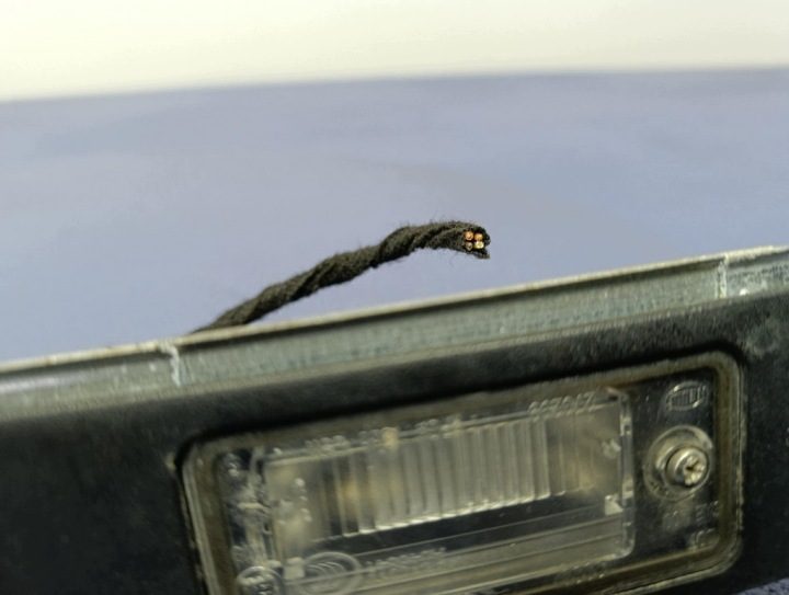 Audi A6 C6 4F 04- седан накладка крышки задняя концевик 8E0827574C, фото 6