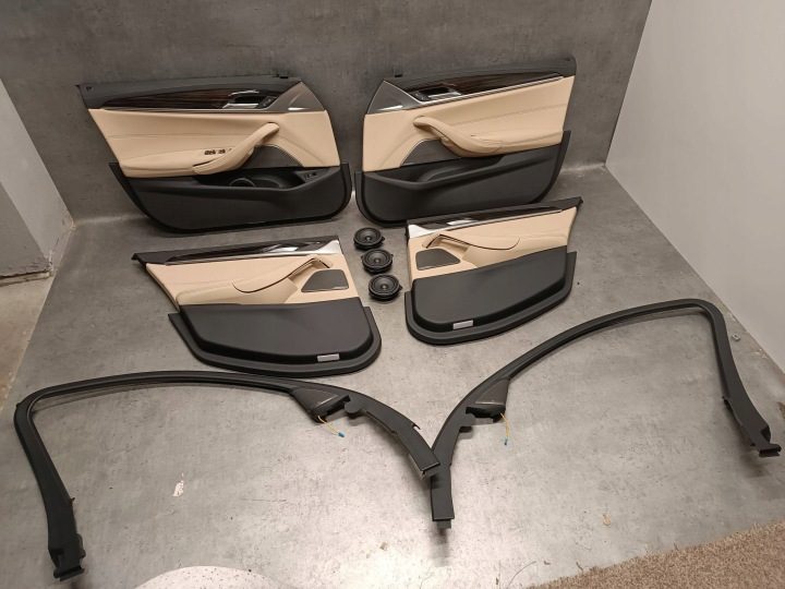 Комплект обшивок молдинга двери Harman Kardon BMW 5 G30 G31 G38 7476789, фото 1